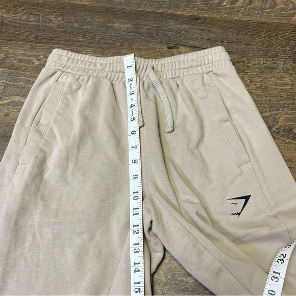 Gymshark Essential Oversized Fit Jogger Toasted Brown Tan Men's XS Sweatpants - Picture 4 of 11